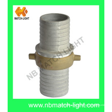 Aluminium Pin Lug Hose Coupling with Brass Nut